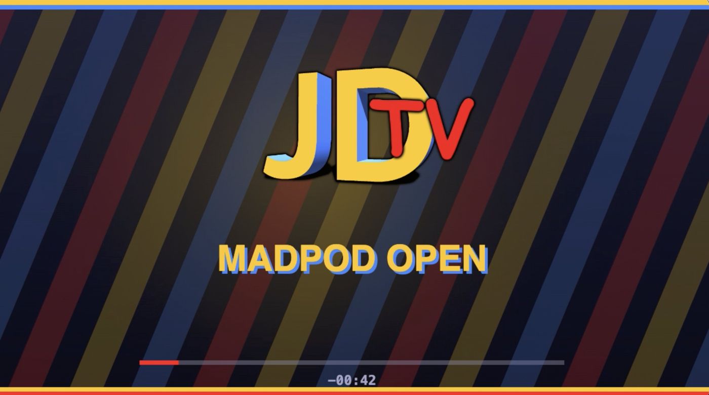 Cover card over live video