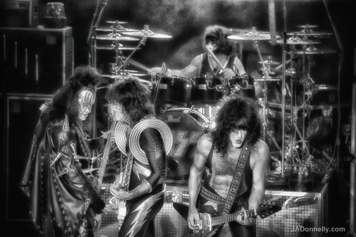 KISS on stage